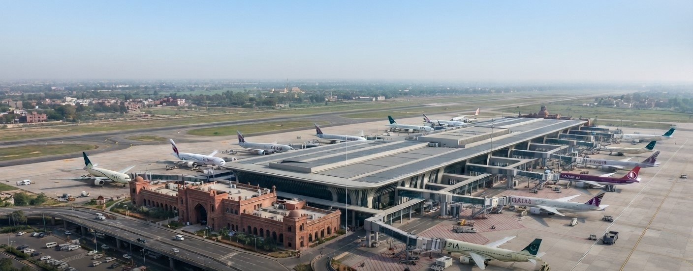 Allama Iqbal International Airport airside pavement project